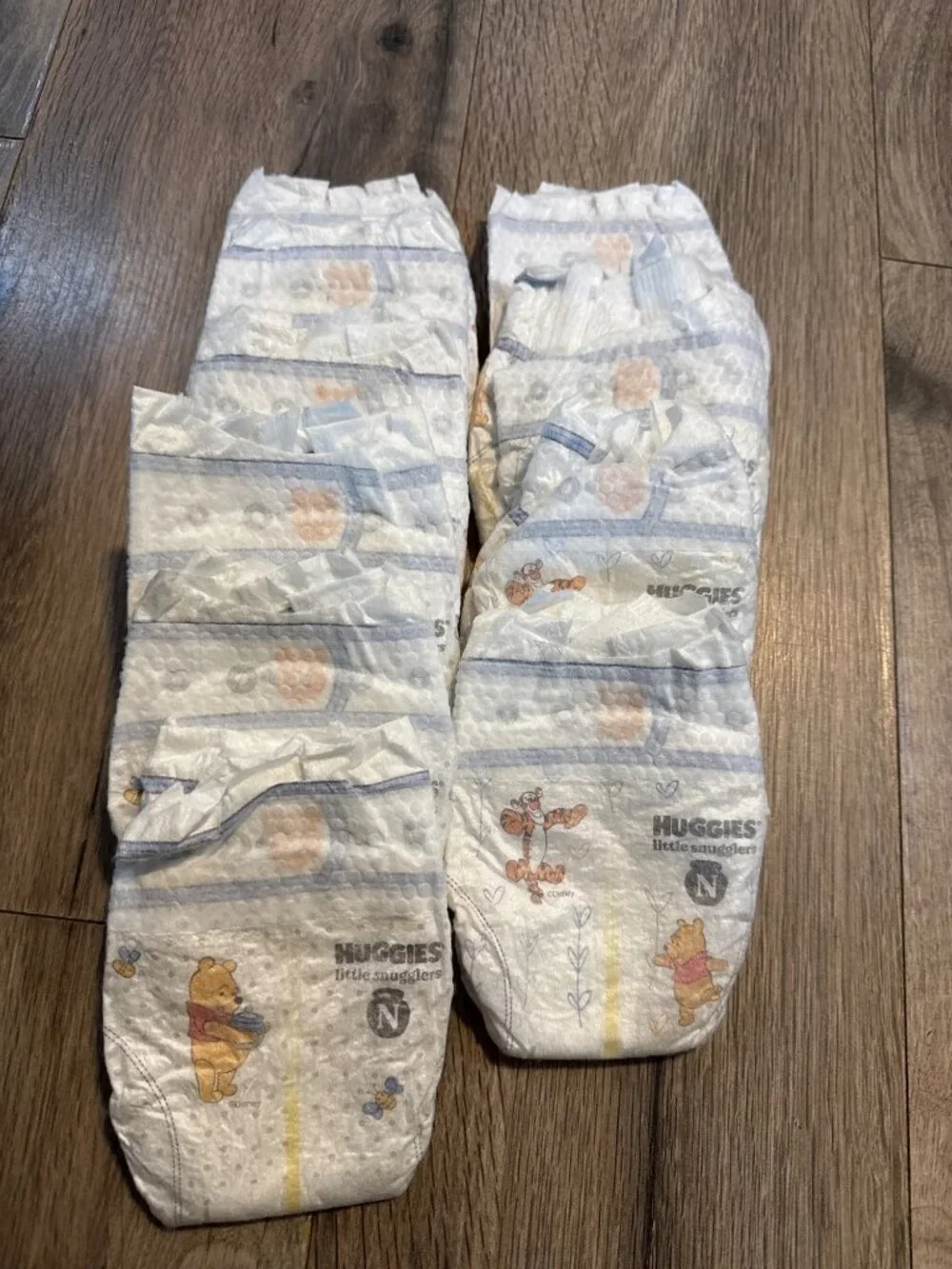 Huggies Little Snugglers Winnie The Pooh Newborn Diapers Lot Of 10 2023